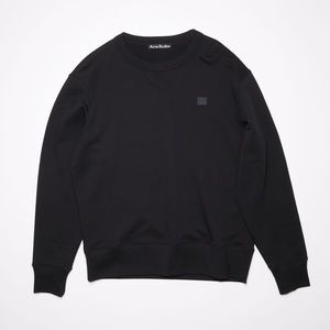 NWOT! Acne Studios Black Face Crew Neck Sweatshirt Unisex (S)